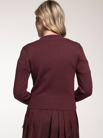 Cardigan 'Gosina' SPIETH & WENSKY en rouge