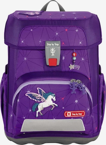 STEP BY STEP Rucksack in Lila: Vorderseite