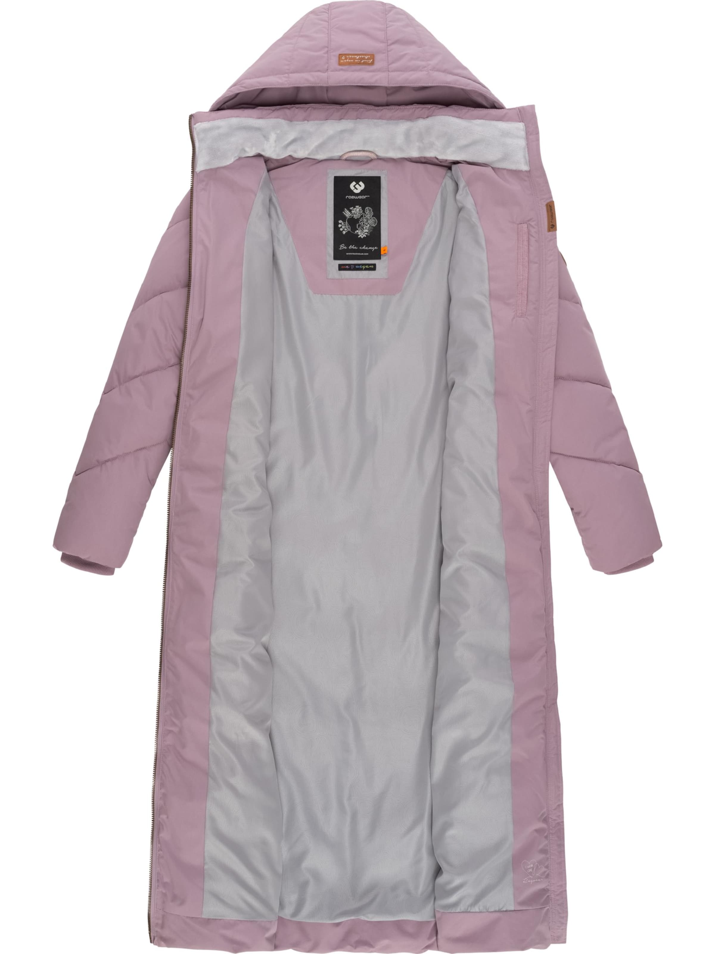 Ragwear Funktsionaalne mantel 'Rebelka', värv lilla