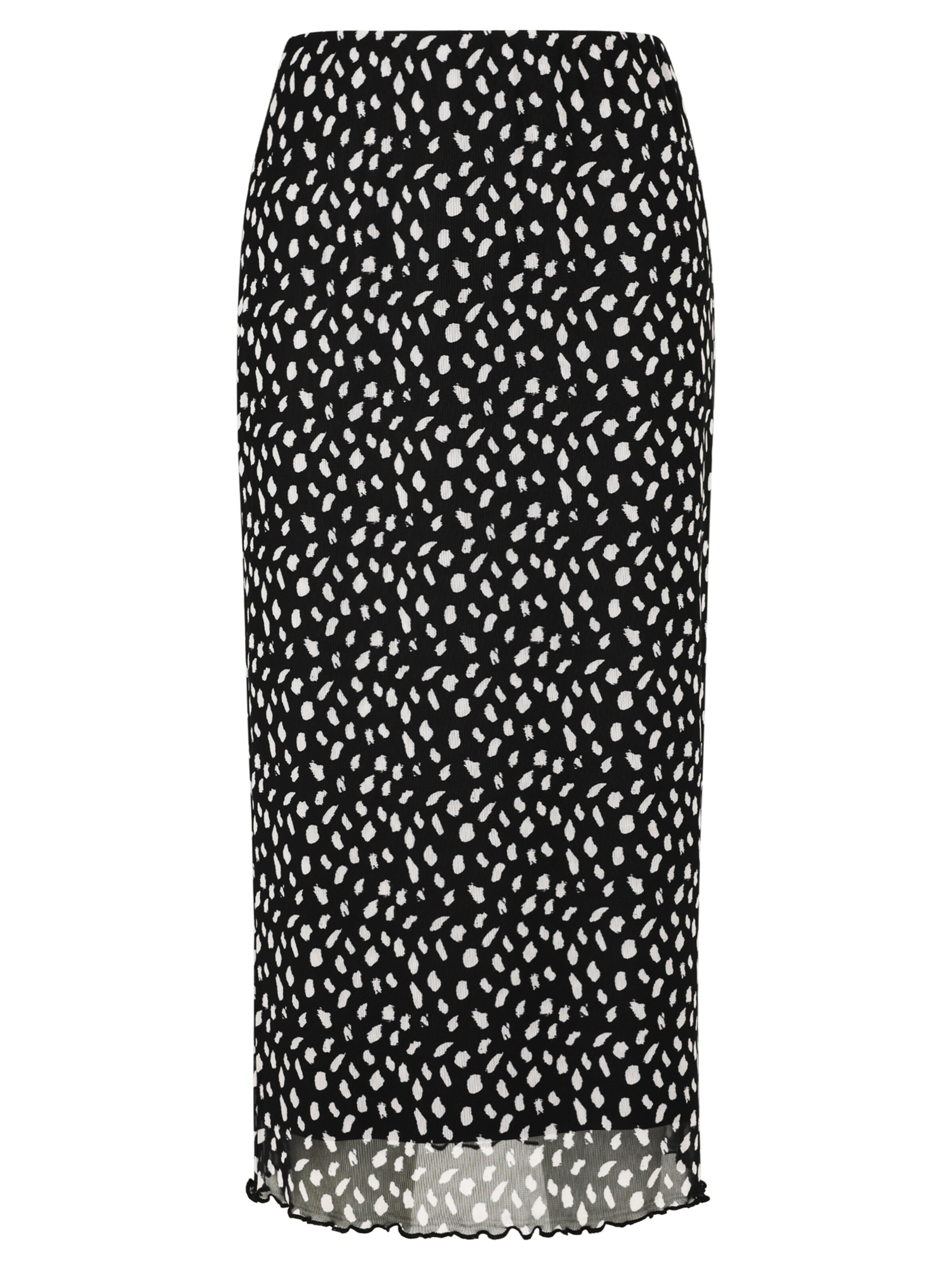 Jupe Cartoon en blanc : devant