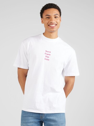 TOPMAN T-shirt i vit: framsida