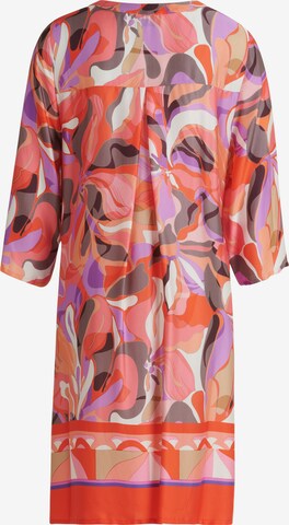 Vera Mont Hemdblusenkleid mit Knopfleiste in Orange