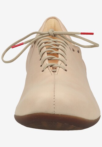 THINK! Platform Heels in Beige