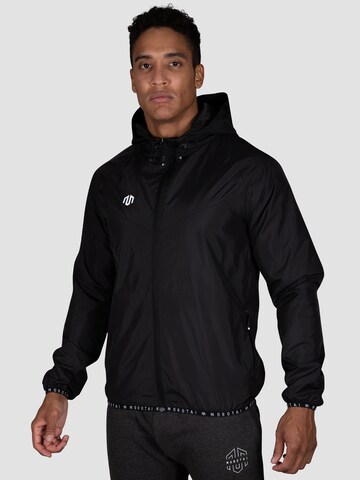 MOROTAI Athletic Jacket in Black: front