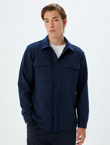 Koton Between-season jacket in Blue: front