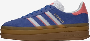 Sneaker 'Gazelle' de la ADIDAS ORIGINALS pe albastru: față