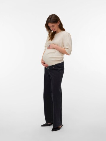 Vero Moda Maternity Regular Jeans in Zwart