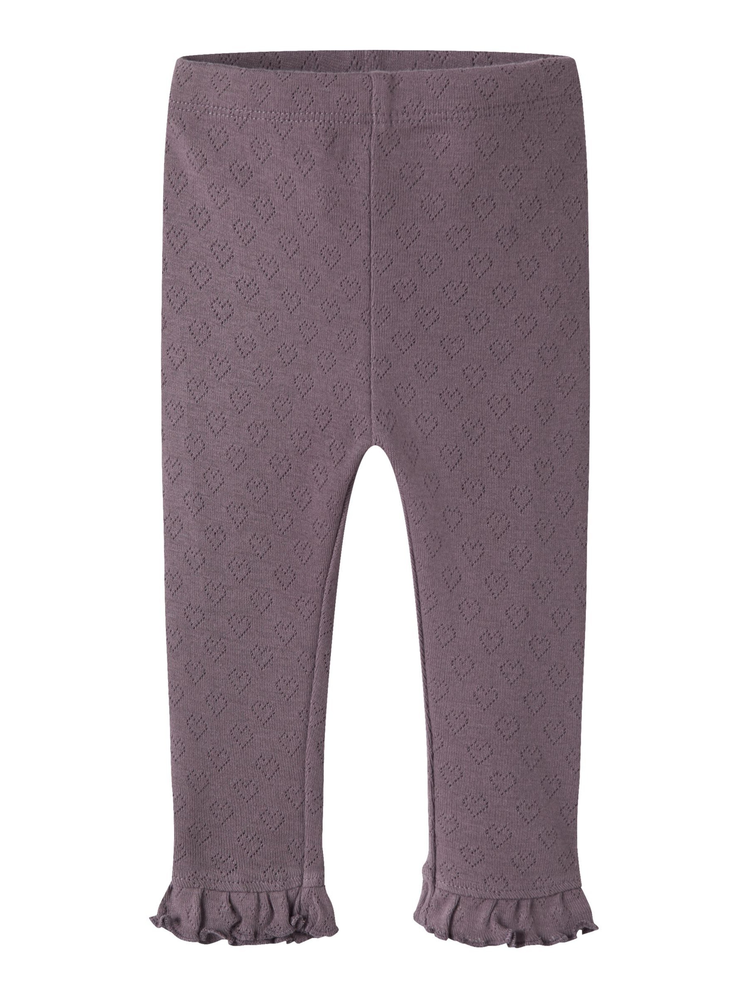 NAME IT Slimfit Leggings in Lila: voorkant