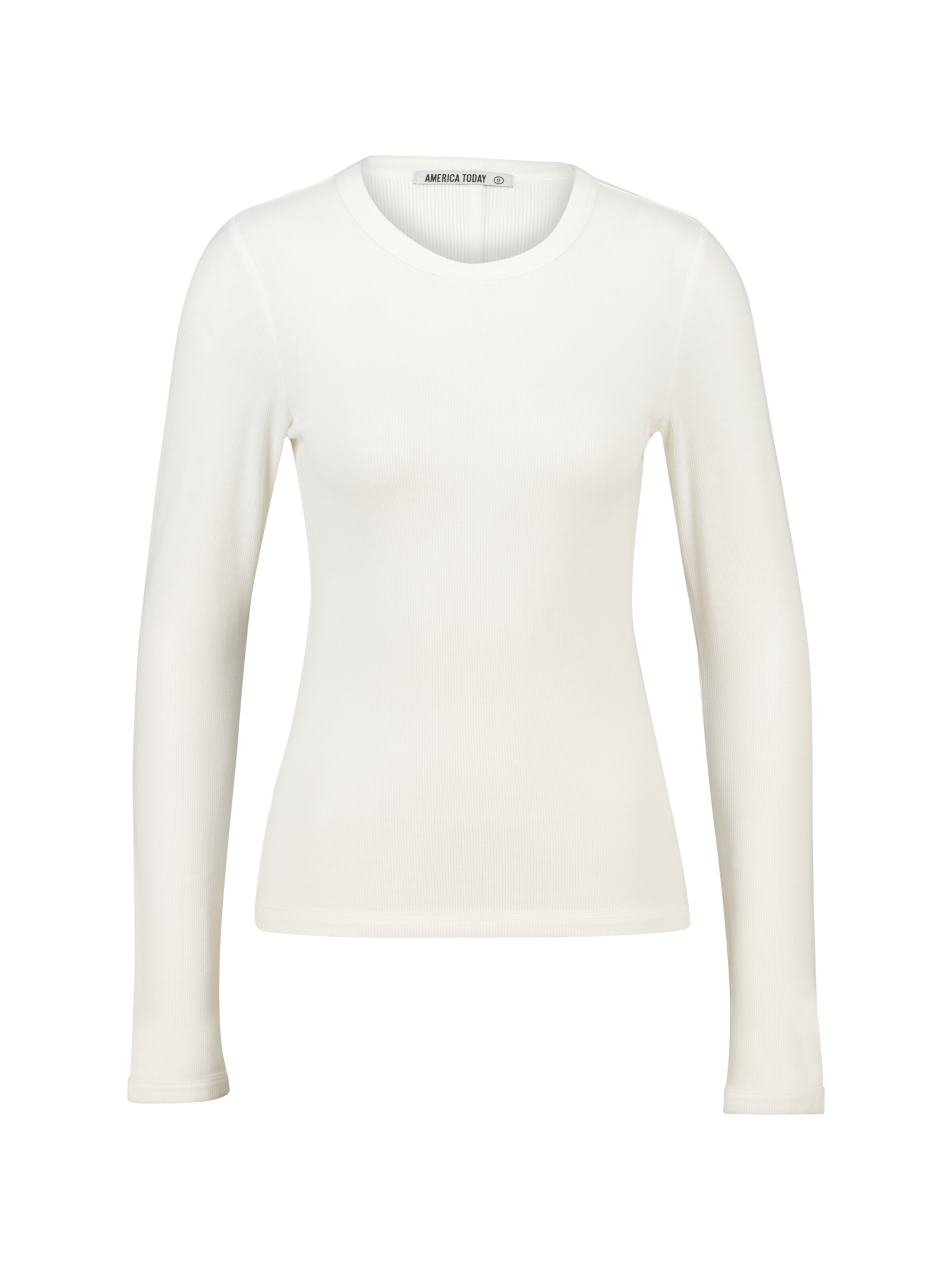 America Today Shirt in White: front