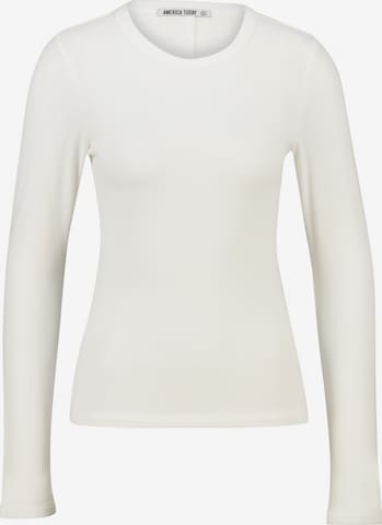 America Today Shirt in Wit: voorkant