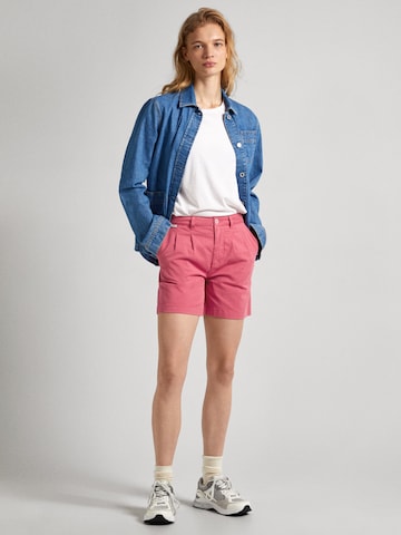 Pepe Jeans Loosefit Shorts 'Vania' in Pink