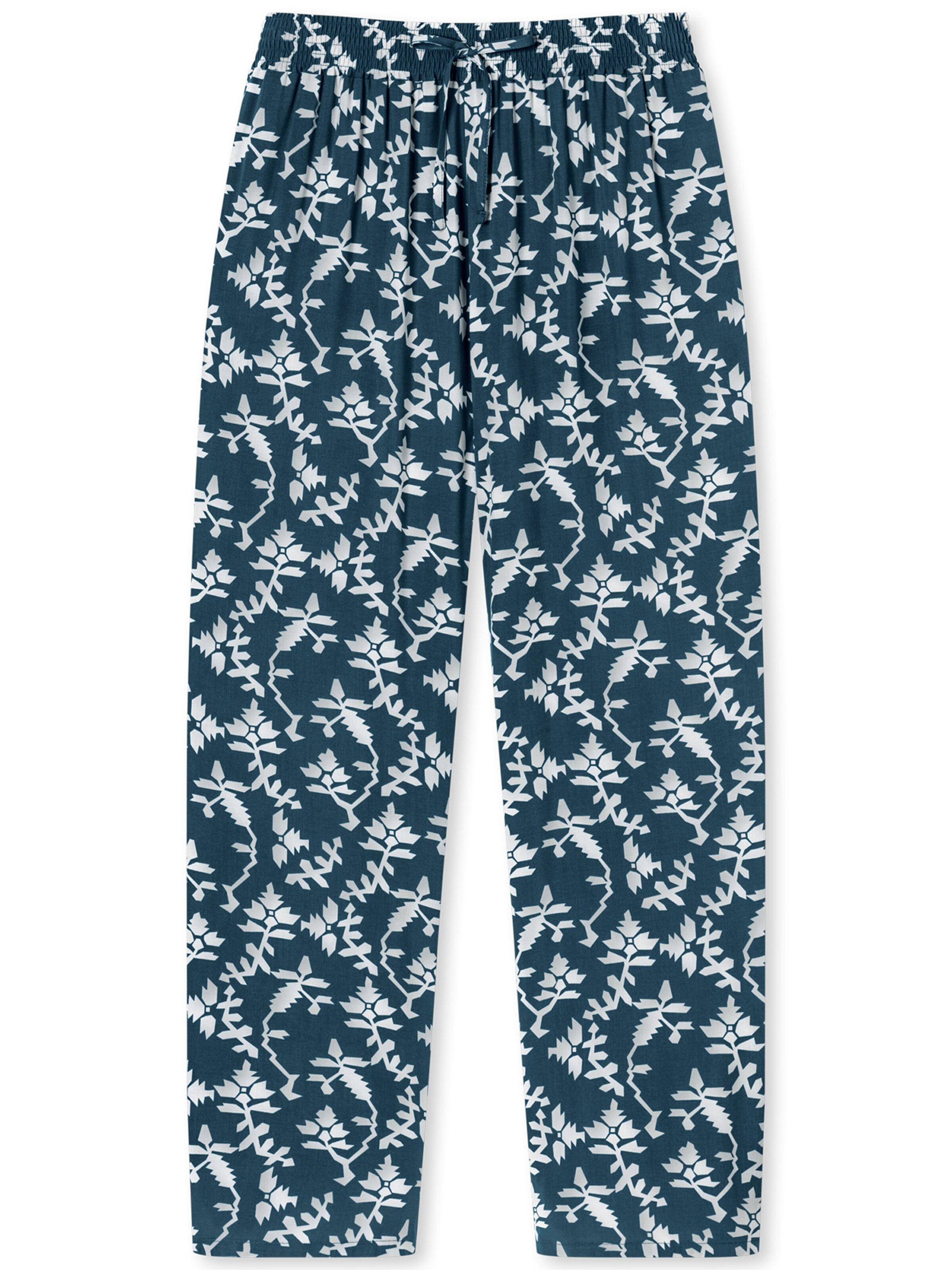 SCHIESSER Pyjamabroek ' Mix + Relax ' in Blauw: voorkant