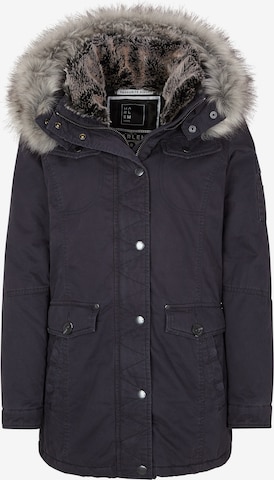 Harlem Soul Between-Seasons Parka in Grey: front