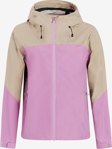 PROTEST Winterjacke 'PRTEstie' in Lila: Vorderseite