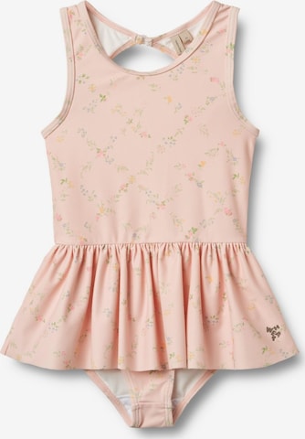 WHEAT Badpak in Roze: voorkant