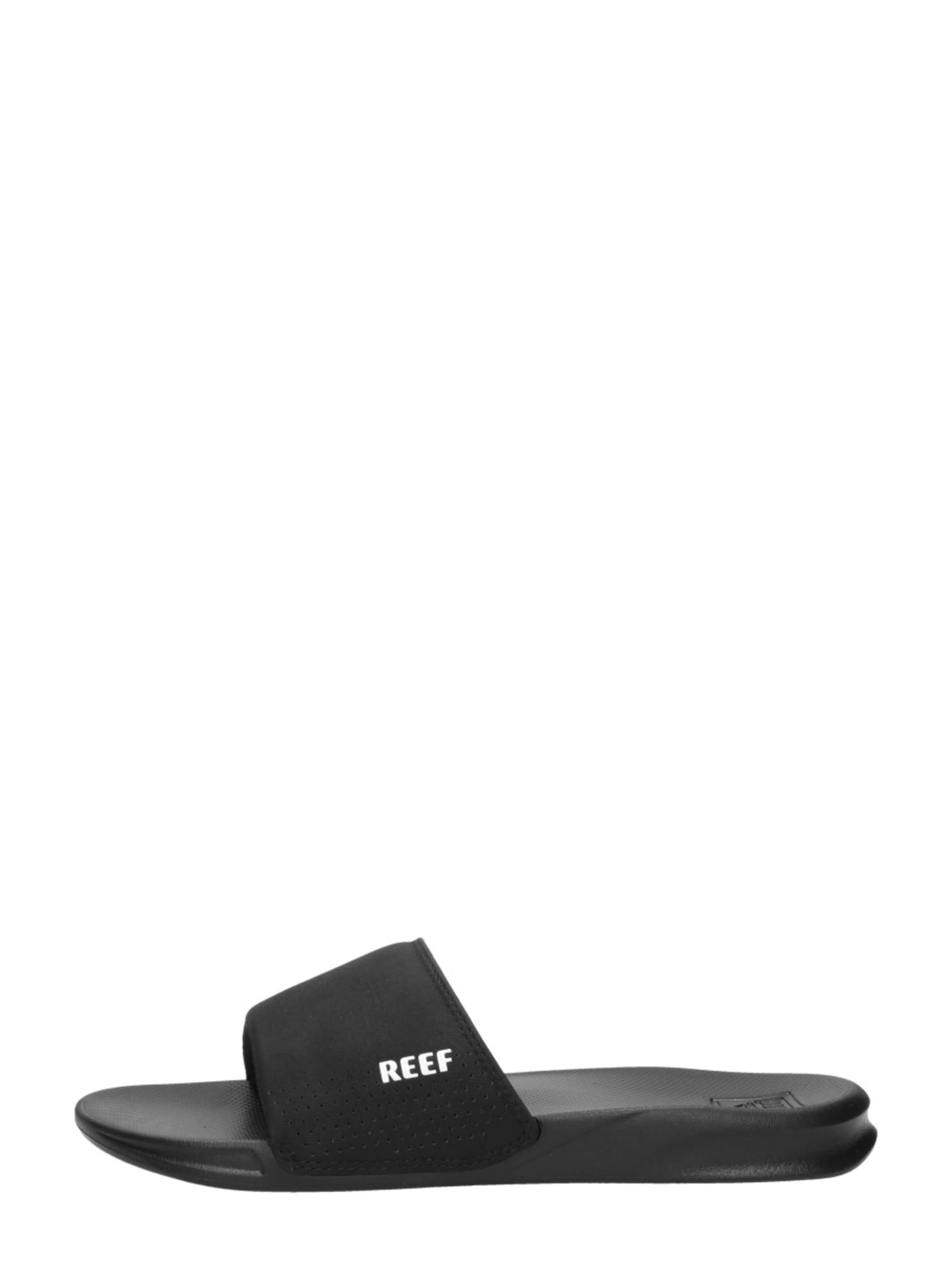 REEF Hausschuh 'One Slide'‌‌‌‌‌‌‌‌‌ in Schwarz: Vorderseite