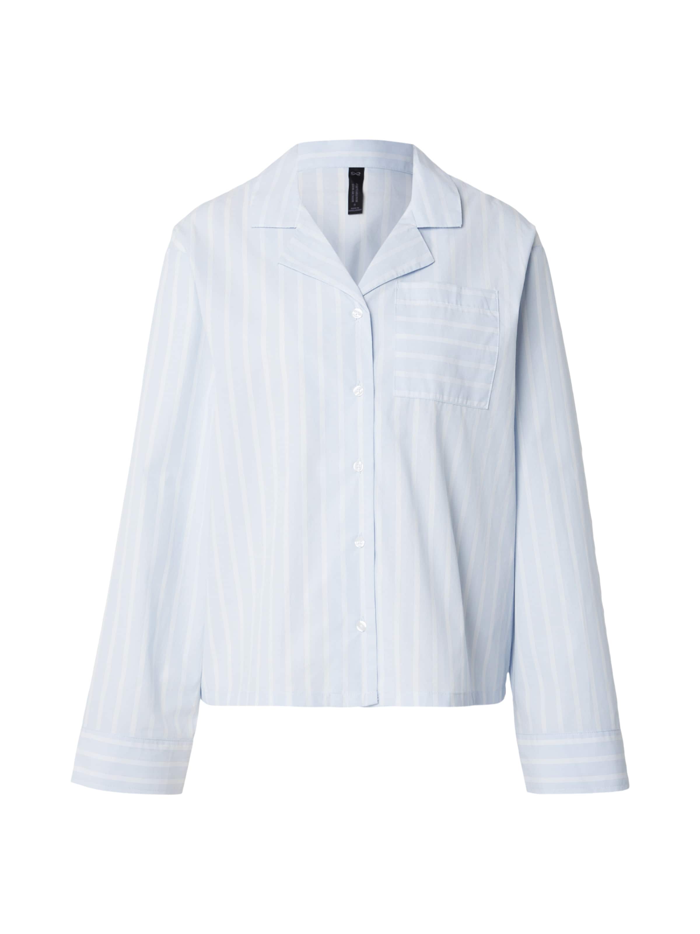 Hunkemöller Schlafshirt in Blau: Vorderseite