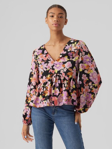 VERO MODA Blouse 'LUCIA' in Gemengde kleuren: voorkant