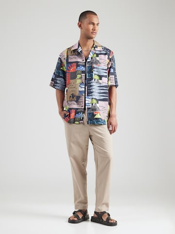 SCOTCH & SODA Regular fit Overhemd in Blauw