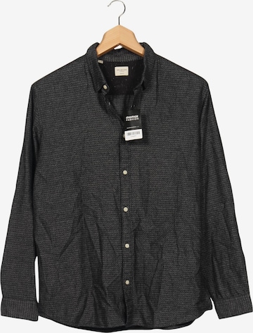 SELECTED Button Up Shirt in XXL in Grey: front