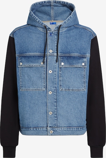KARL LAGERFELD JEANS Välikausitakki värissä sininen denim / musta, Tuotenäkymä