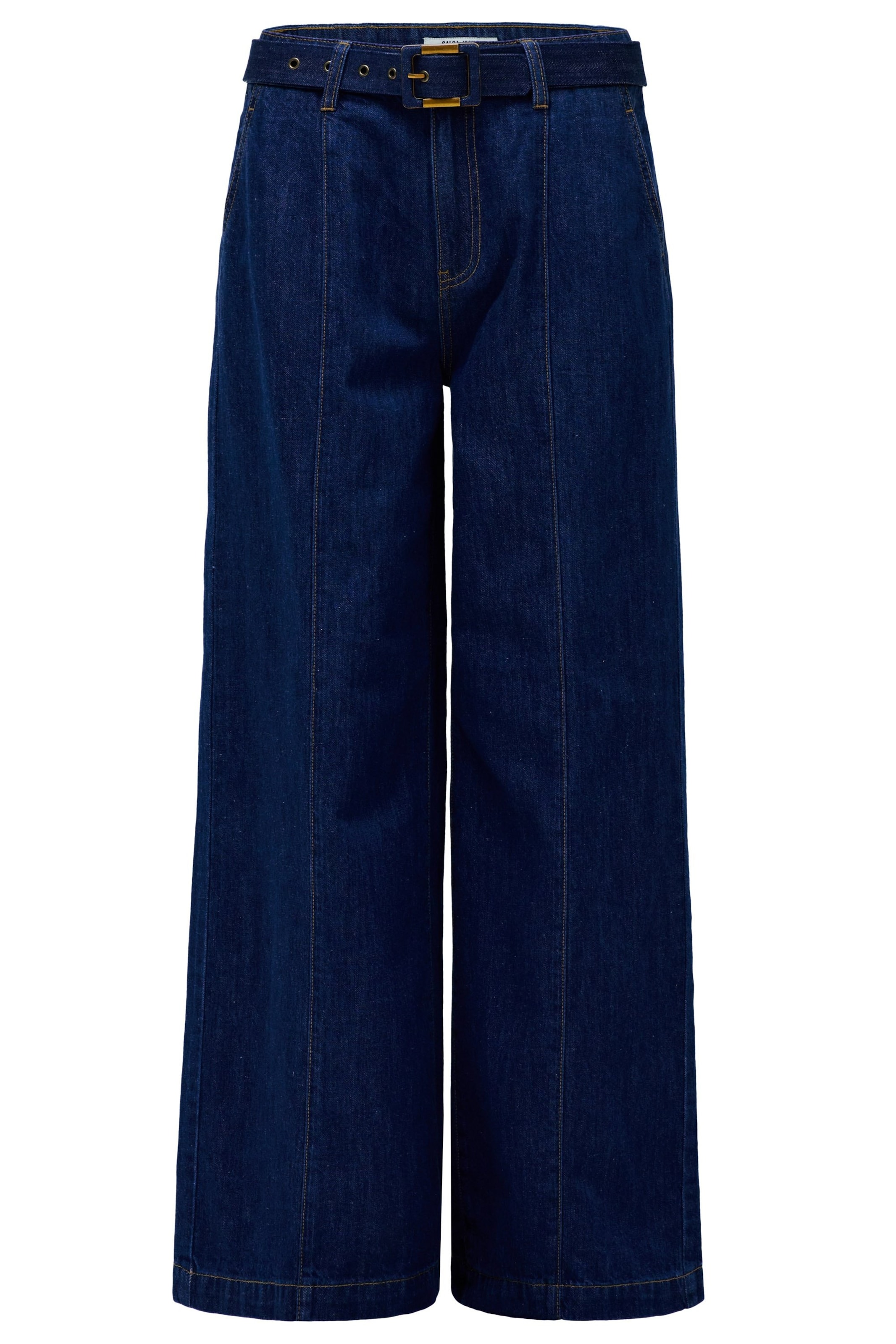 Salsa Jeans Regular Chino in Blauw: voorkant