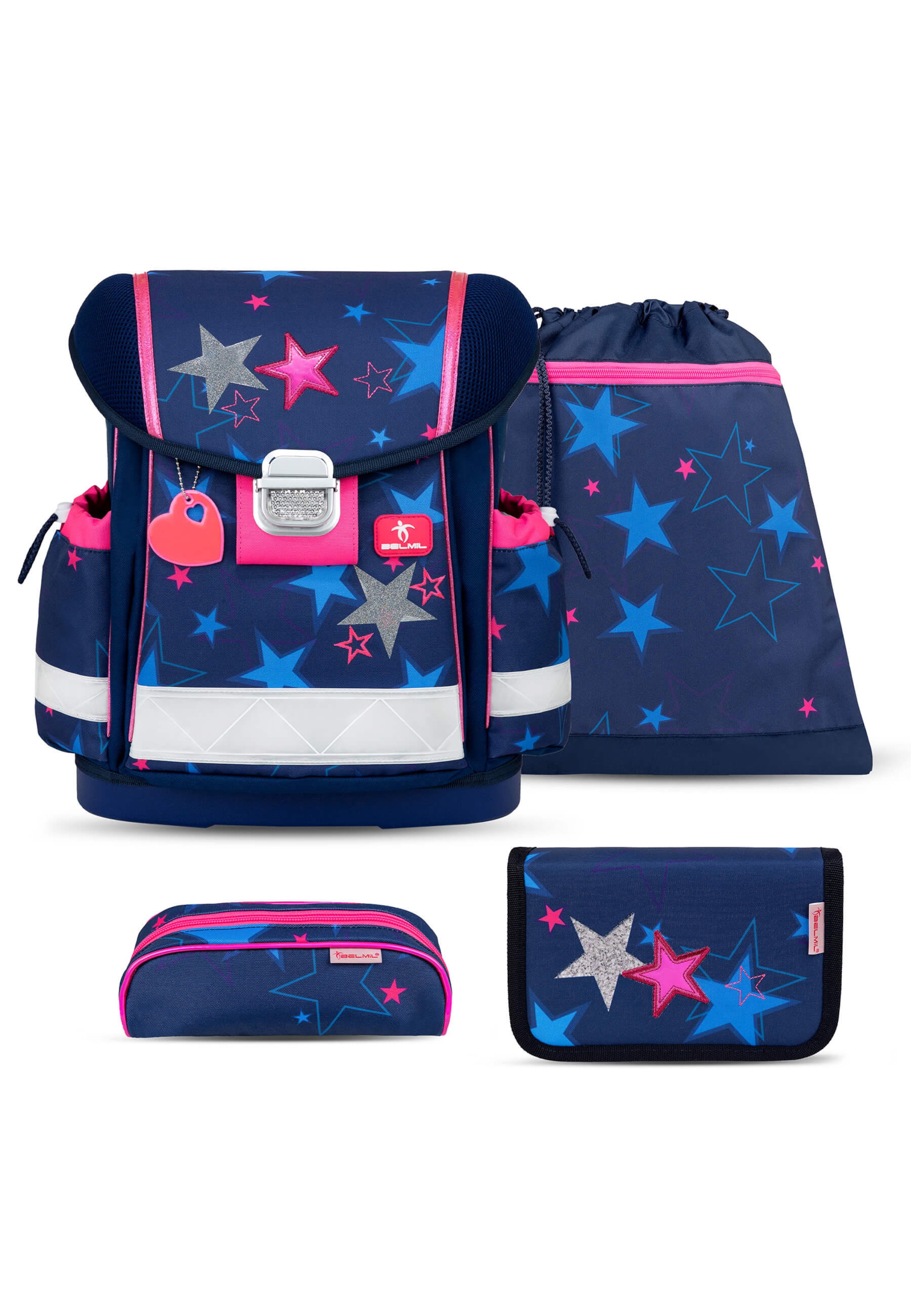 Belmil Backpack in Blue: front