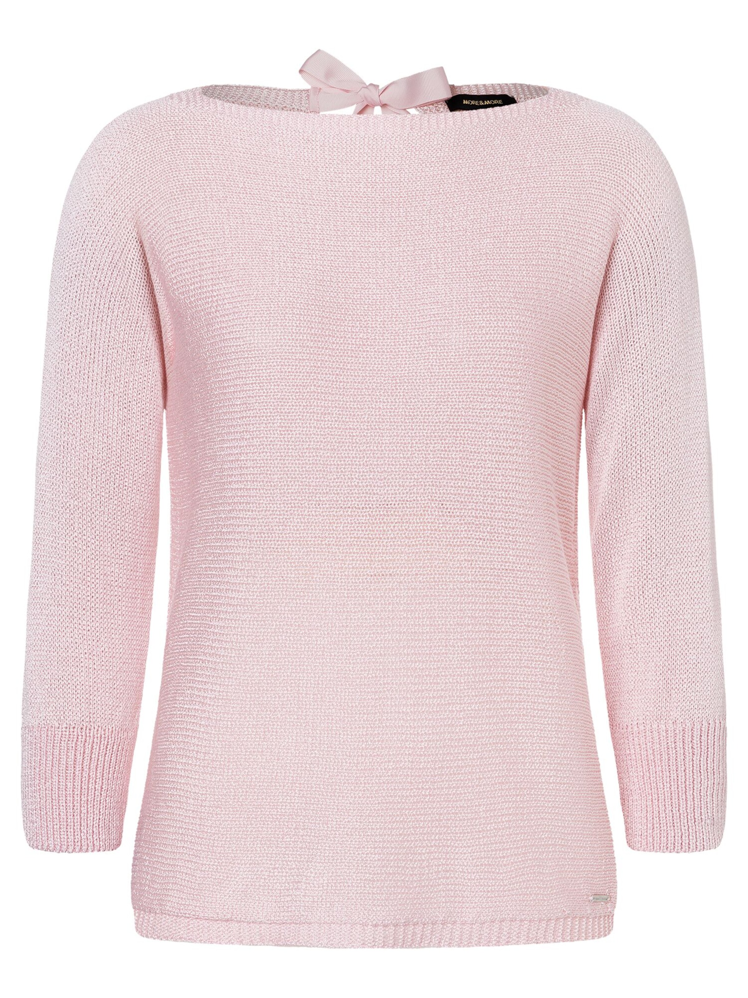 MORE & MORE Pullover 'Dolman' in Pink: Vorderseite