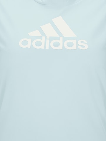 ADIDAS SPORTSWEAR Функционална тениска 'Primeblue Designed 2 Move Logo' в синьо