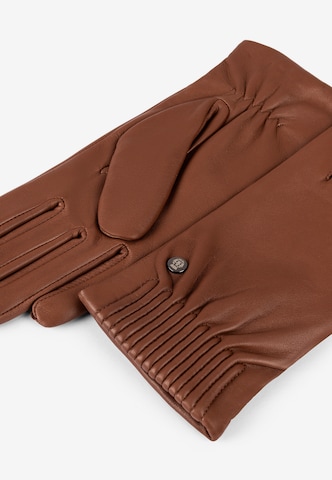 Roeckl Full Finger Gloves 'Arizona' in Brown