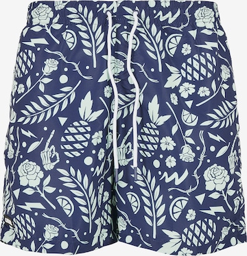 Cayler & Sons Board Shorts in Blue: front