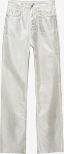 Pantaloni Pull&Bear pe argintiu, Vizualizare produs