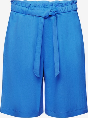 Wide Leg Pantalon ESPRIT en bleu : devant