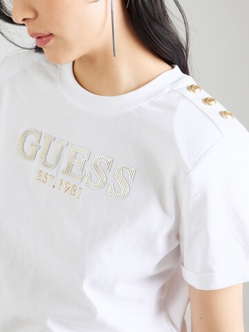 T-shirt GUESS en blanc