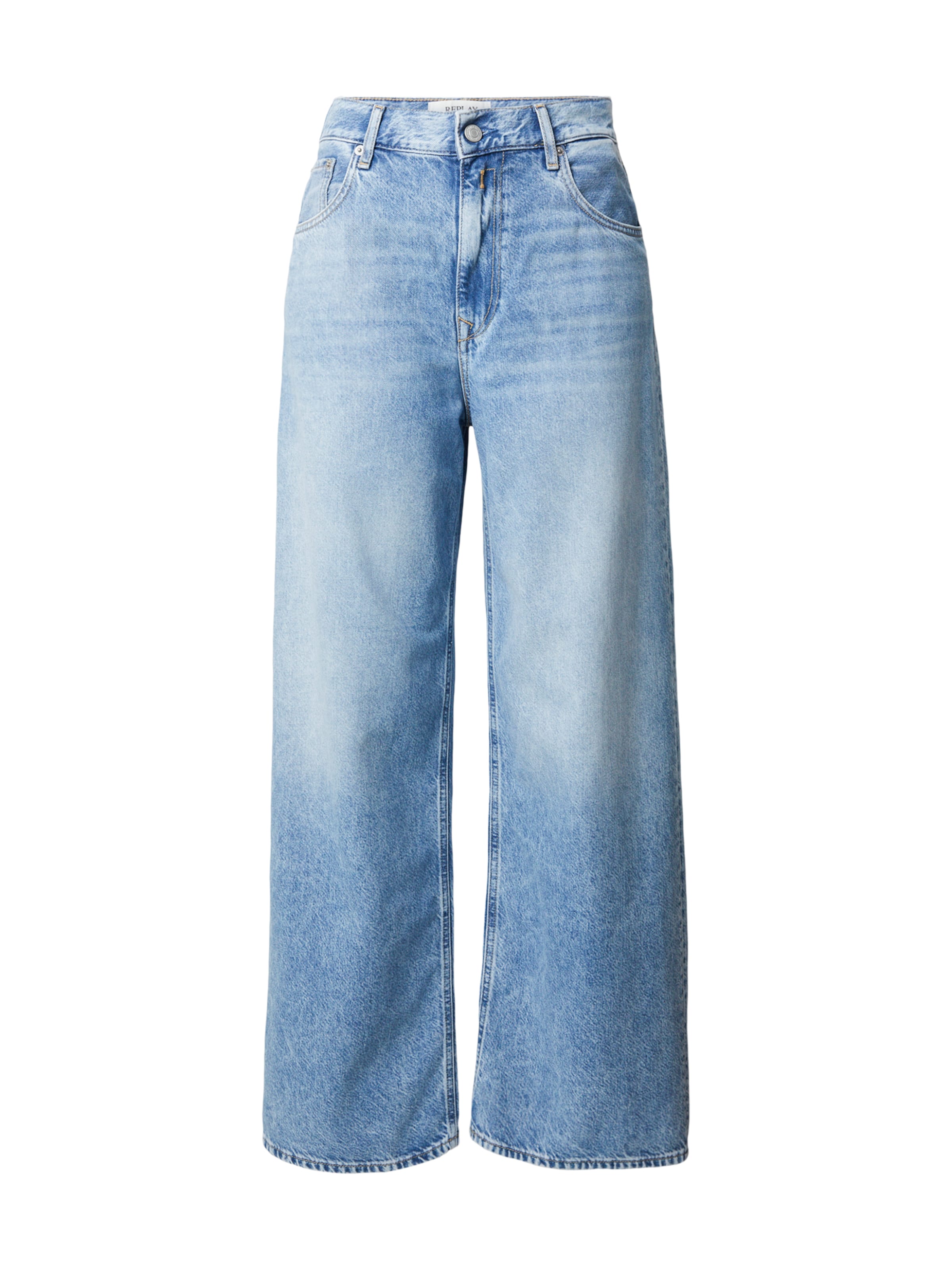 REPLAY Широкий Джинсы 'CARY' в Синий: спереди