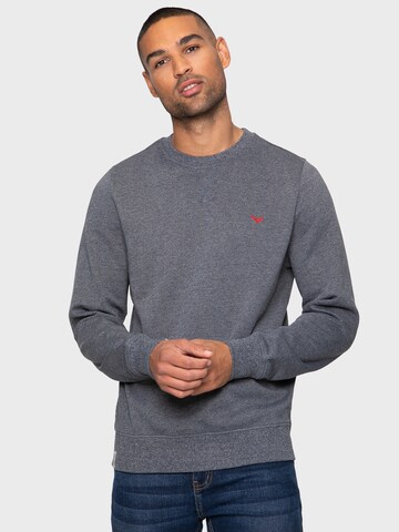 Threadbare Sweatshirt 'Satsuma' in Grau: Vorderseite