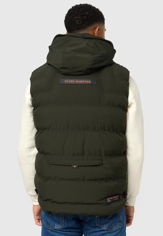 STONE HARBOUR Vest 'Egoor' in Green