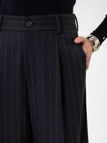 Antioch Wide Leg Hose 'Aline' in Blau