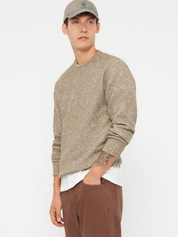 Jack & Jones Premium Pulóver 'JPRBLAWILSON' - barna