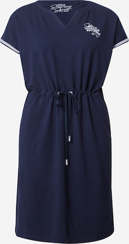 Soccx Dress in Blue: front