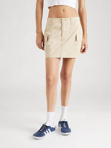 LEVI'S ® - Falda 'Mini Cargo Skirt' en beige: frente