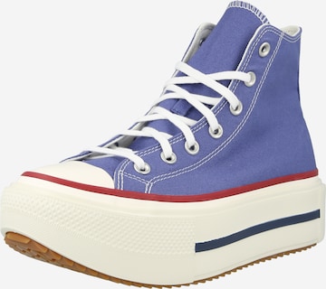 mėlyna CONVERSE Sportbačiai su auliuku 'CTAS LIFT DOUBLE STACK': priekis