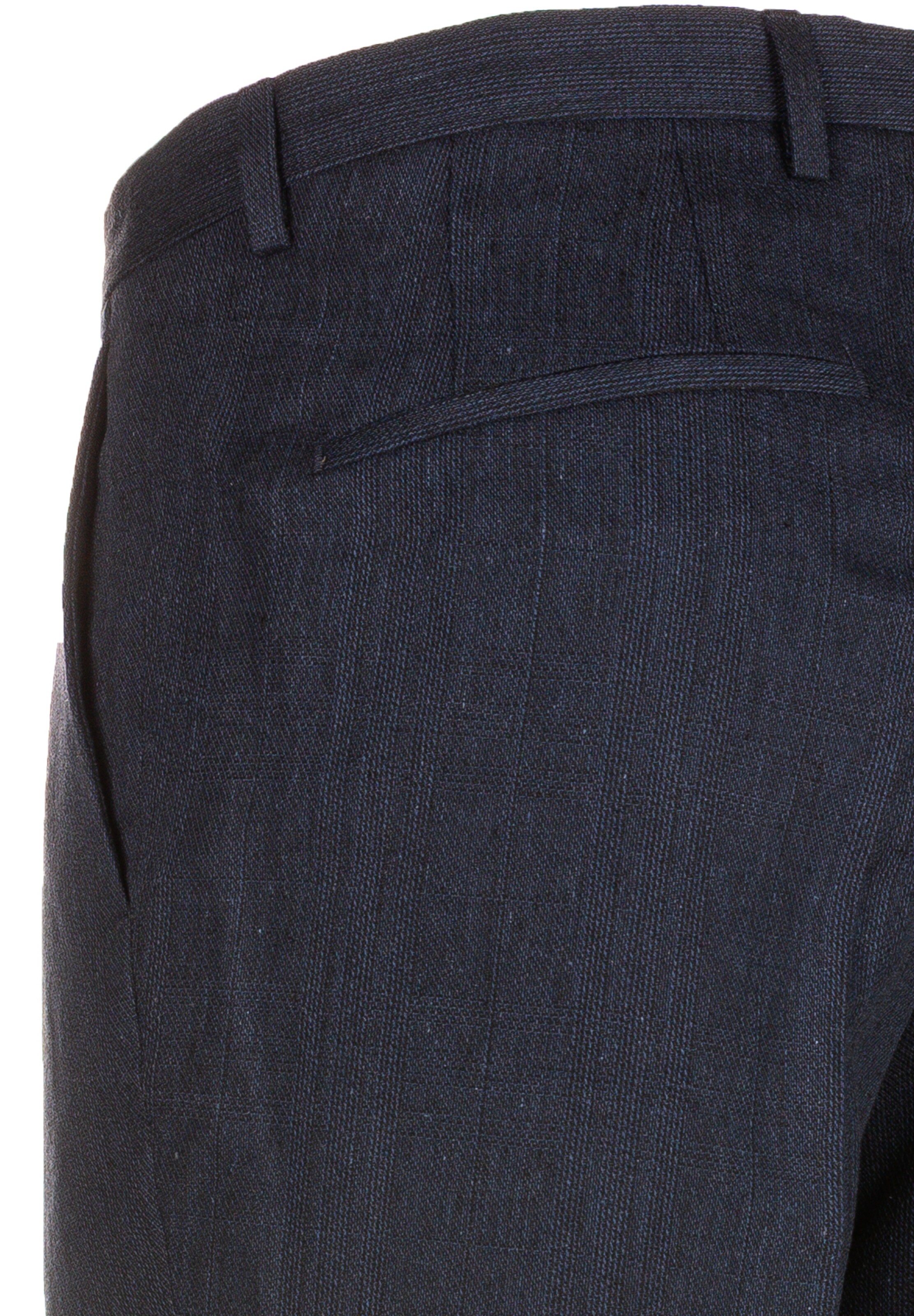 HUGO Slim fit Pleated Pants ' Hesten253X ' in Blue
