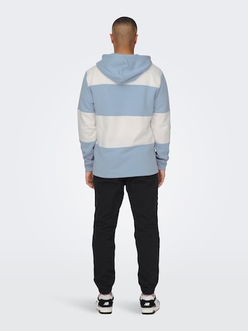 Only & Sons Sweatshirt 'COLIN' in Blue