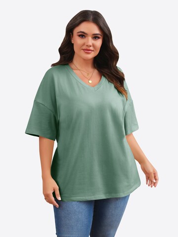 Imily Bela - Camiseta en verde: frente