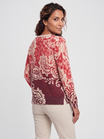 Olsen Pullover 'Henny' in Rot: Rückseite