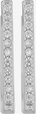 Akzent Earrings '"Marielle" aus 925 Sterlingsilber, vergoldet' in Silver: front