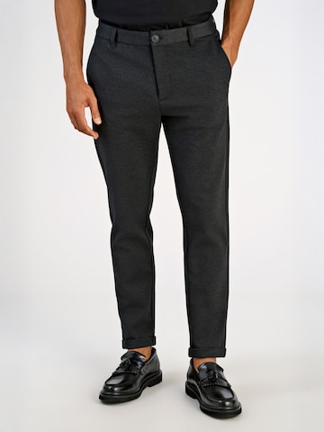 Lindbergh Slimfit Housut värissä harmaa