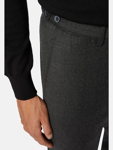 Regular Pantalon à plis Boggi Milano en gris