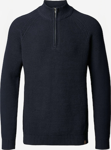 MCS - Pullover ' MCKace ' em azul: frente